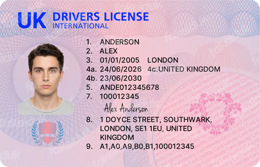 The Ultimate UK driving license